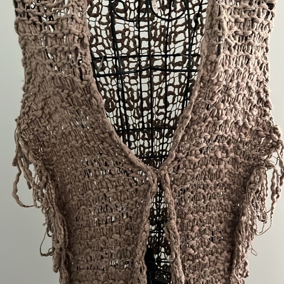 Free People Crochet Maxi Cardigan - Picture 2 of 4